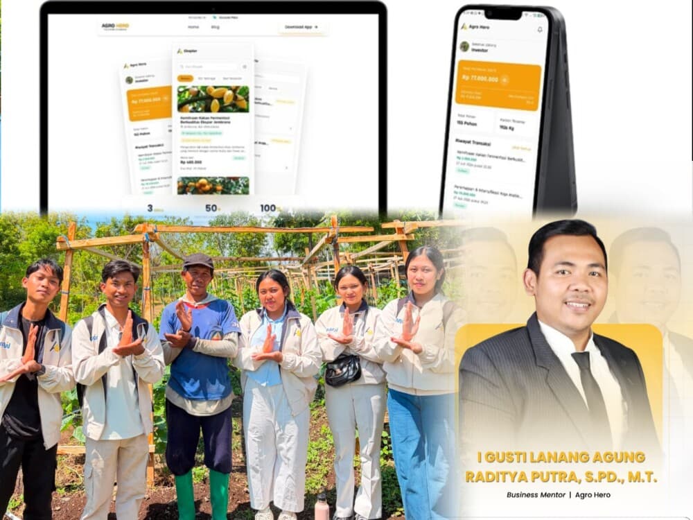 Mahasiswa Undiksha Ciptakan Agro Hero, Platform Digital yang Hubungkan Petani dan Investor